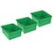 Romanoff Storage Bin, Green, 3 PK ROM16105 - alternate 1